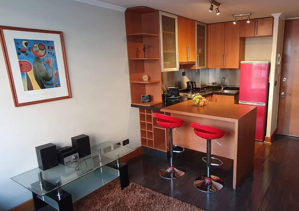 Apartamento Providencia A Pasos Del Metro Pedro De Valdivia Santiago de Chile Exterior foto